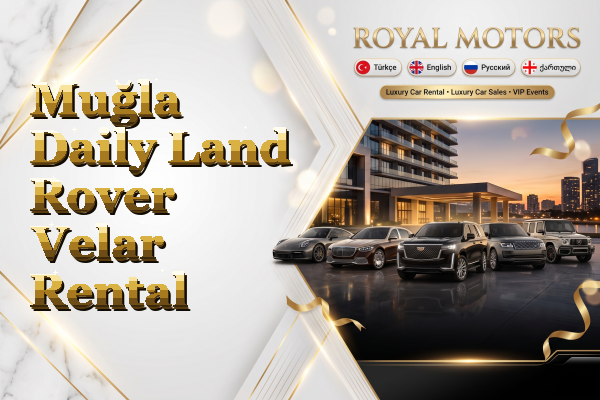 Muğla Daily Land Rover Velar Rental