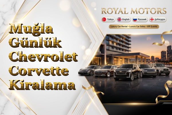 Muğla Günlük Chevrolet Corvette Kiralama