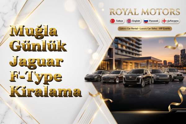 Muğla Günlük Jaguar F-Type Kiralama
