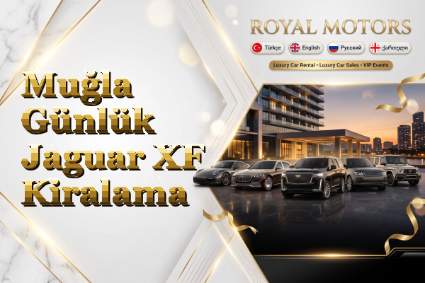 Muğla Günlük Jaguar XF Kiralama