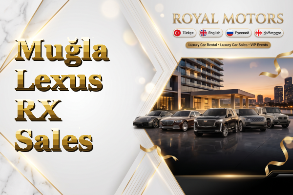 Muğla Lexus RX Sales