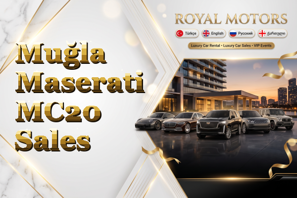 Muğla Maserati MC20 Sales