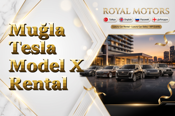 Muğla Tesla Model X Rental