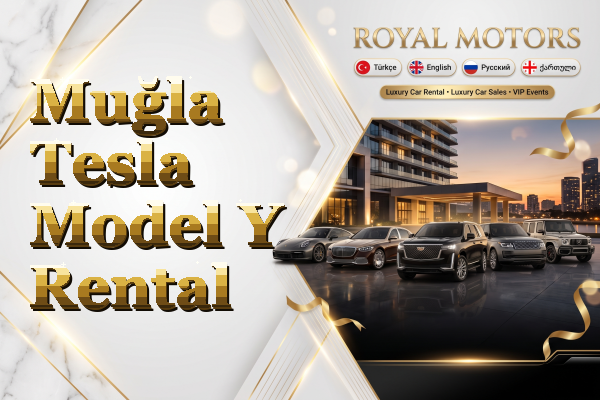 Muğla Tesla Model Y Rental