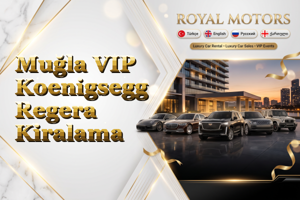 Muğla VIP Koenigsegg Regera Kiralama