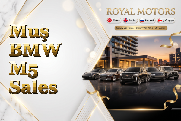 Muş BMW M5 Sales