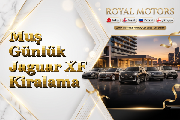 Muş Günlük Jaguar XF Kiralama