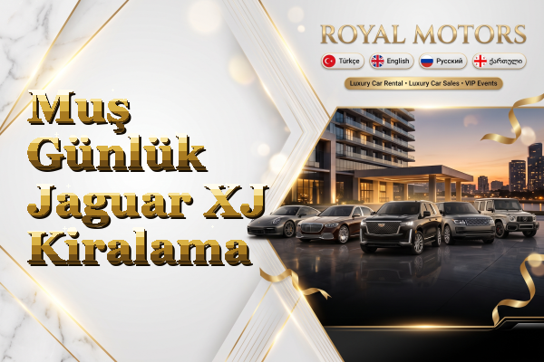 Muş Günlük Jaguar XJ Kiralama