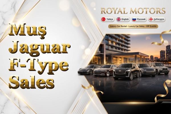 Muş Jaguar F-Type Sales