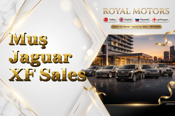 Muş Jaguar XF Sales