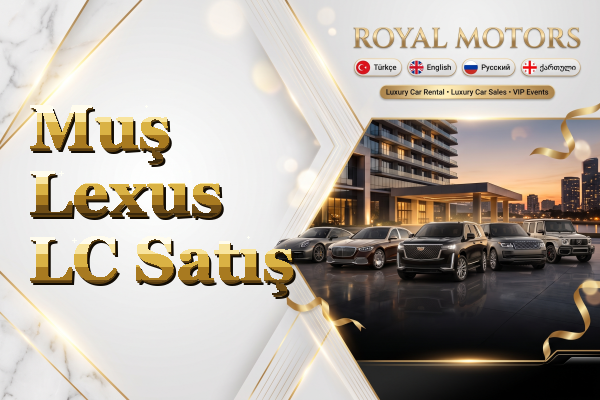 Muş Lexus LC Satış