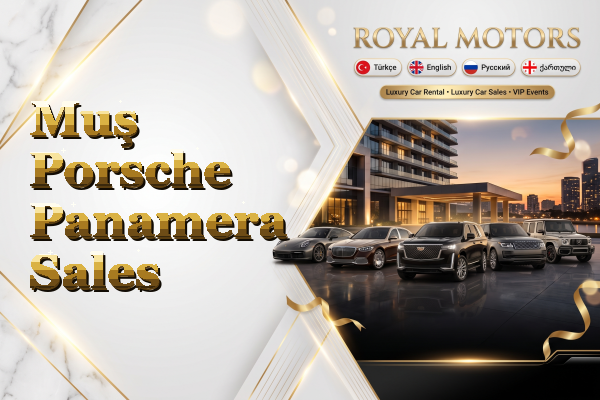 Muş Porsche Panamera Sales