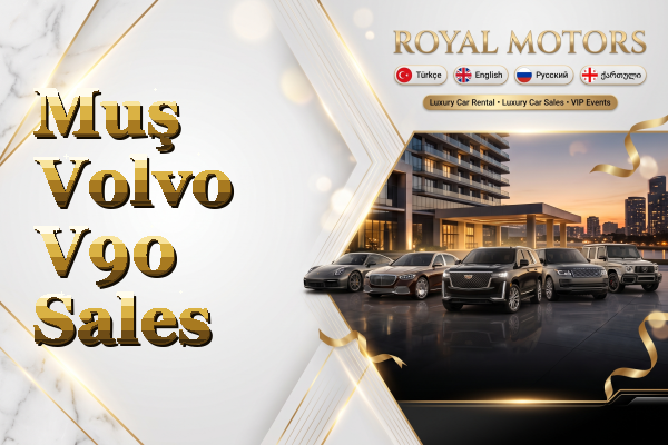 Muş Volvo V90 Sales