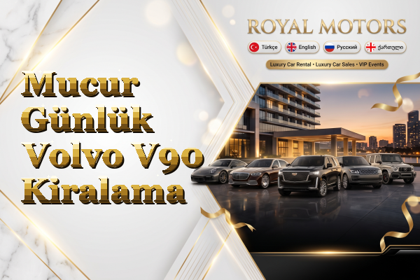 Mucur Günlük Volvo V90 Kiralama