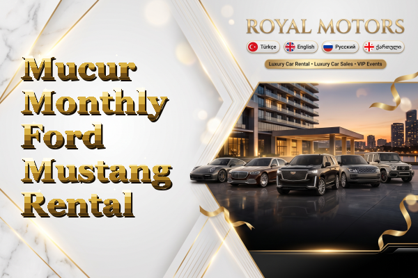 Mucur Monthly Ford Mustang Rental