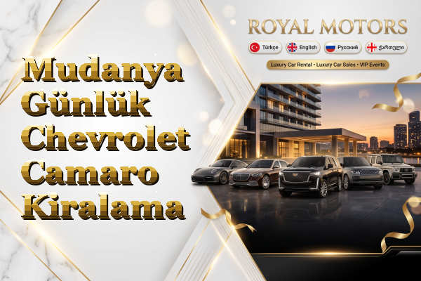 Mudanya Günlük Chevrolet Camaro Kiralama