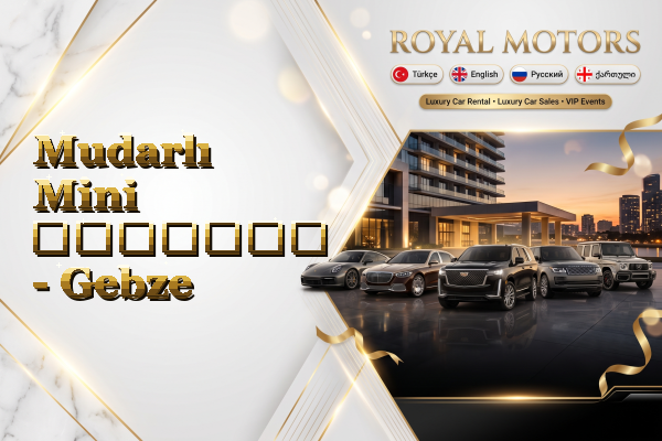 Mudarlı Mini გაყიდვა - Gebze