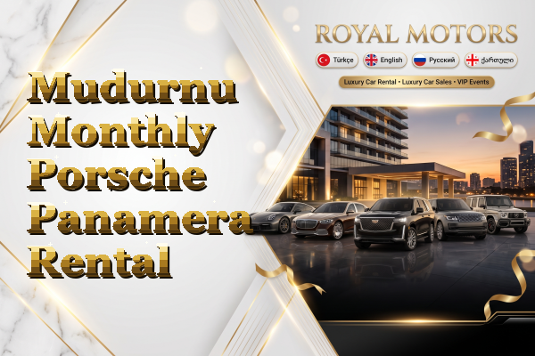 Mudurnu Monthly Porsche Panamera Rental