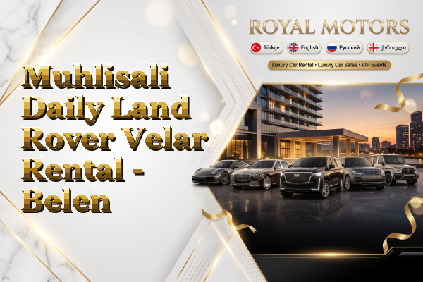 Muhlisali Daily Land Rover Velar Rental - Belen