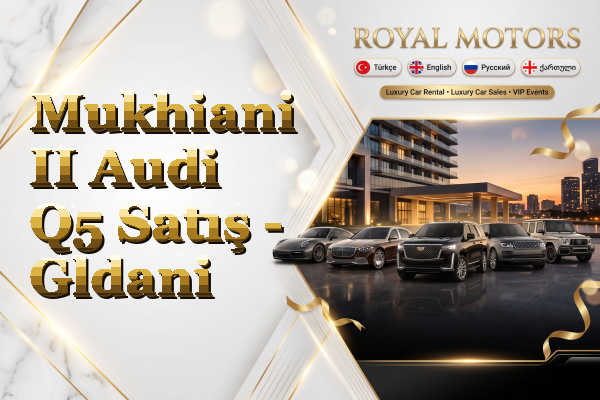 Mukhiani II Audi Q5 Satış - Gldani
