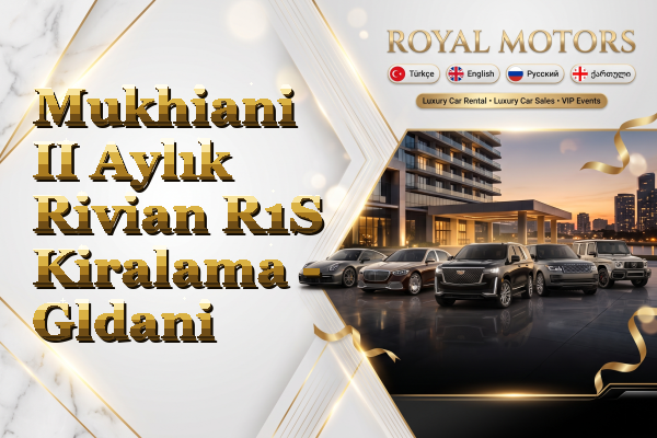 Mukhiani II Aylık Rivian R1S Kiralama - Gldani