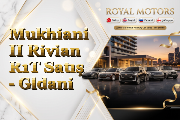 Mukhiani II Rivian R1T Satış - Gldani