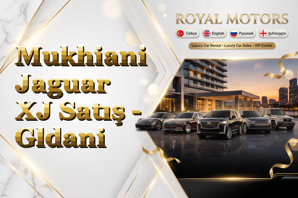 Mukhiani Jaguar XJ Satış - Gldani