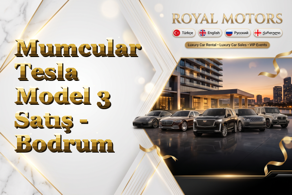 Mumcular Tesla Model 3 Satış - Bodrum