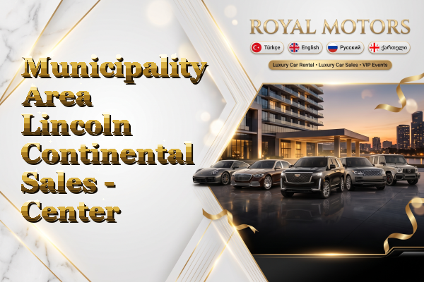 Municipality Area Lincoln Continental Sales - Center