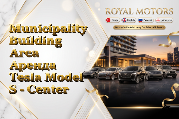 Municipality Building Area Аренда Tesla Model S - Center