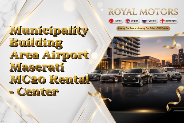 Municipality Building Area Airport Maserati MC20 Rental - Center