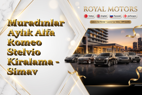Muradınlar Aylık Alfa Romeo Stelvio Kiralama - Simav
