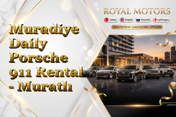 Muradiye Daily Porsche 911 Rental - Muratlı