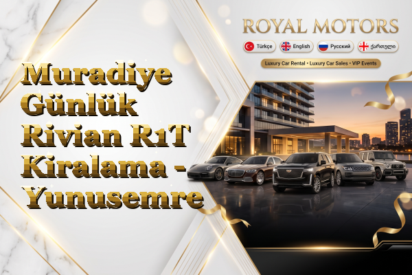 Muradiye Günlük Rivian R1T Kiralama - Yunusemre