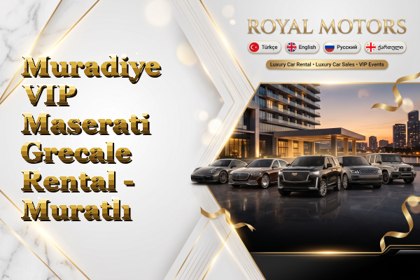 Muradiye VIP Maserati Grecale Rental - Muratlı