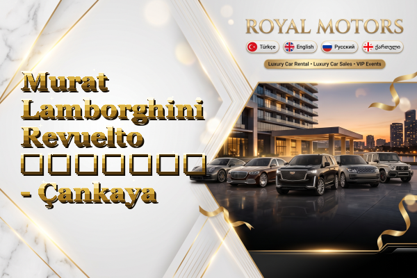 Murat Lamborghini Revuelto გაყიდვა - Çankaya