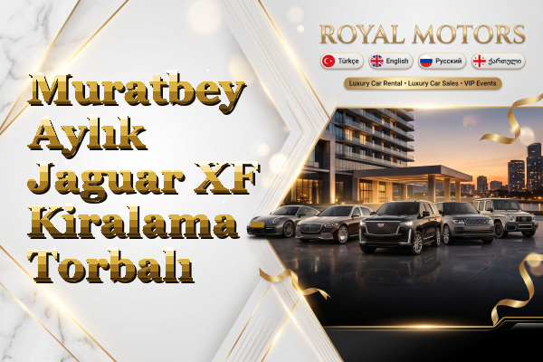 Muratbey Aylık Jaguar XF Kiralama - Torbalı