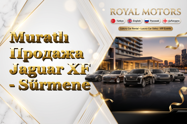 Muratlı Продажа Jaguar XF - Sürmene