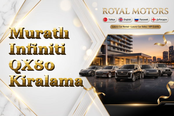 Muratlı Infiniti QX80 Kiralama