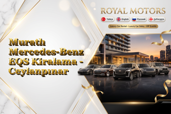 Muratlı Mercedes-Benz EQS Kiralama - Ceylanpınar