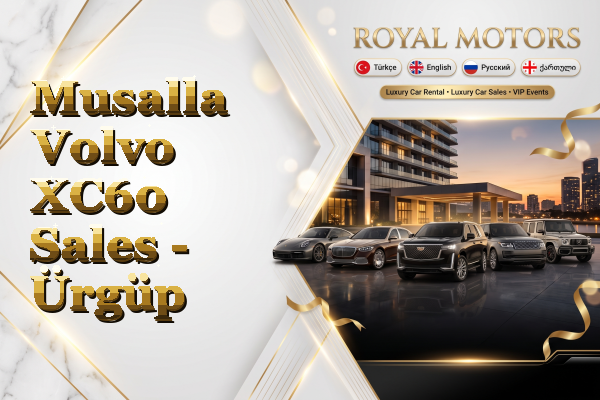 Musalla Volvo XC60 Sales - Ürgüp