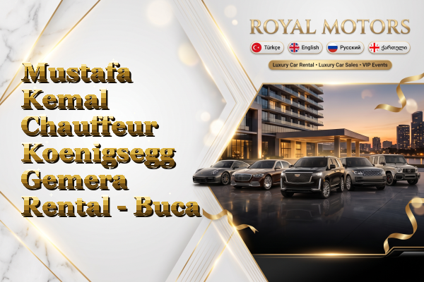 Mustafa Kemal Chauffeur Koenigsegg Gemera Rental - Buca