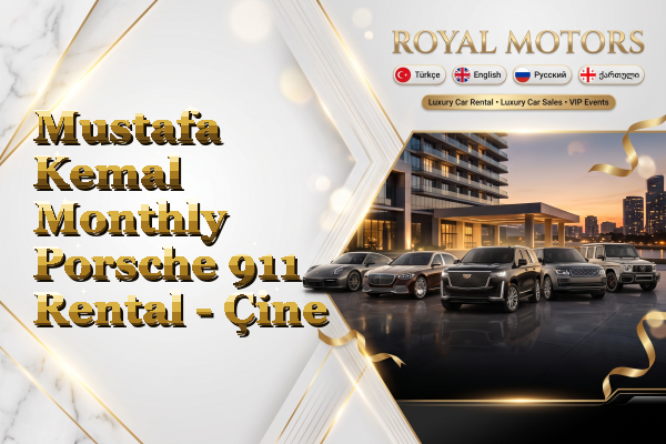 Mustafa Kemal Monthly Porsche 911 Rental - Çine