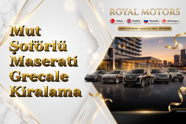 Mut Şoförlü Maserati Grecale Kiralama