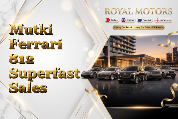 Mutki Ferrari 812 Superfast Sales