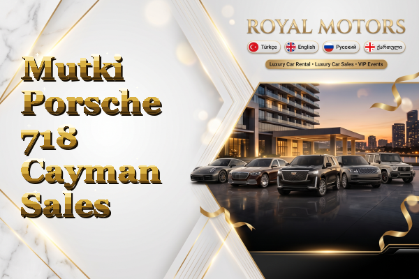 Mutki Porsche 718 Cayman Sales
