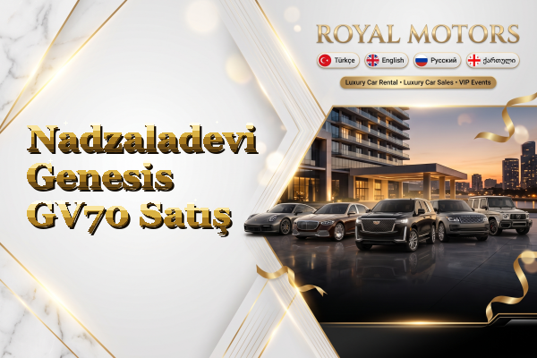 Nadzaladevi Genesis GV70 Satış