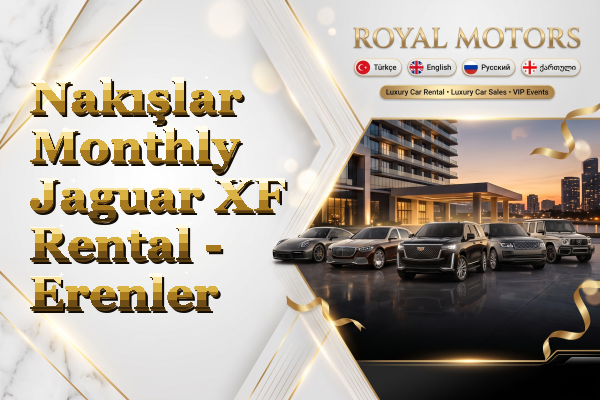 Nakışlar Monthly Jaguar XF Rental - Erenler