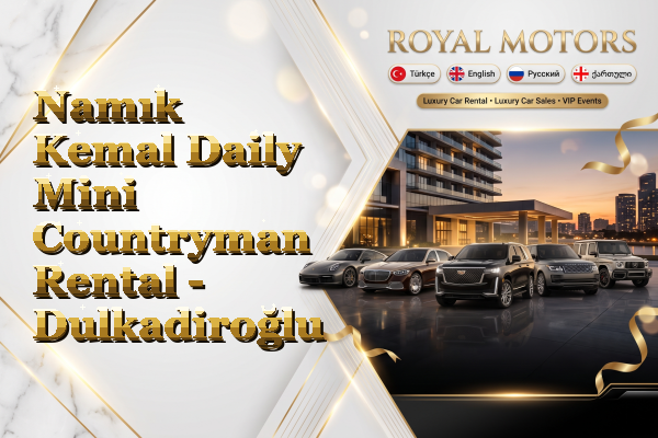 Namık Kemal Daily Mini Countryman Rental - Dulkadiroğlu