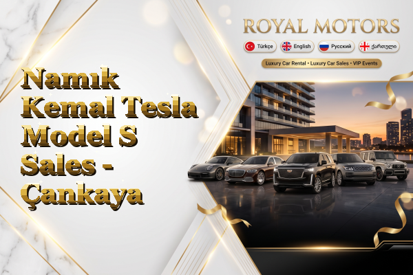 Namık Kemal Tesla Model S Sales - Çankaya